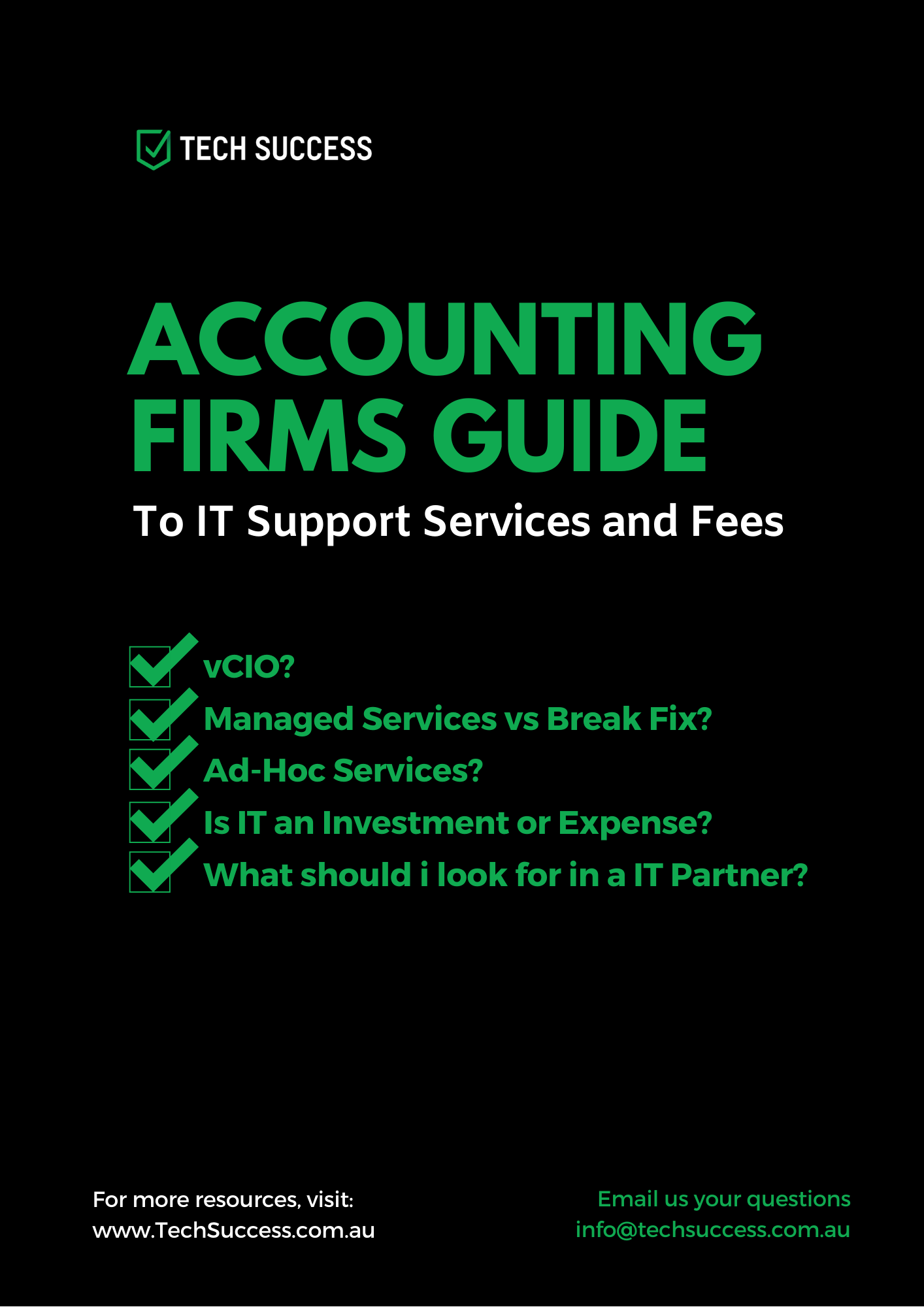 Accounting Firm Guide To IT Services